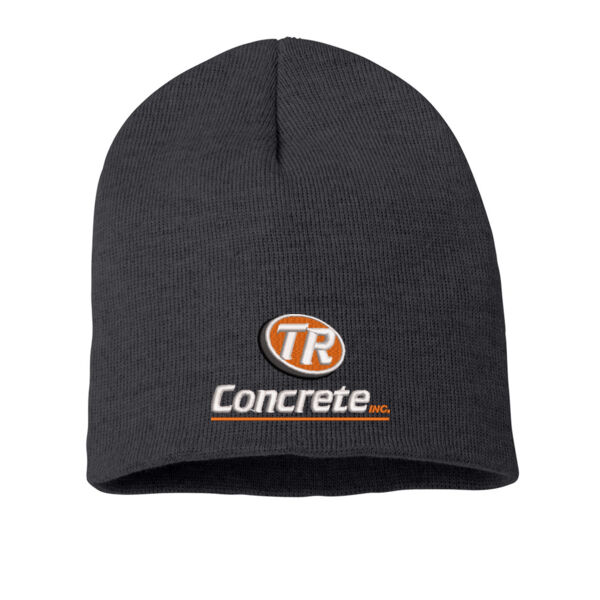 TR Concrete - Sportsman - 8" Knit Beanie - Embroidered Logo Thumbnail