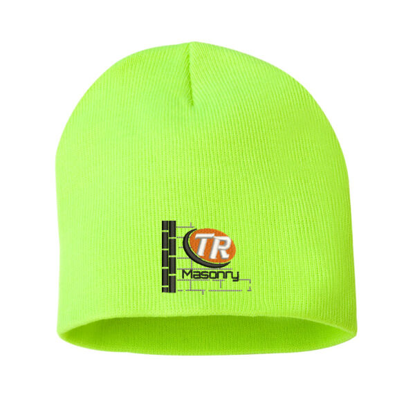 TR Masonry - Sportsman - 8" Knit Beanie - Embroidered Logo Thumbnail