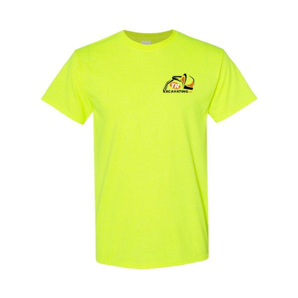 TR Excavating - Gildan - Heavy Cotton™ T-Shirt - Screen Print Logo Thumbnail