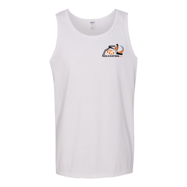 TR Excavating - Gildan - Heavy Cotton™ Tank Top - Screen Print Logo Thumbnail