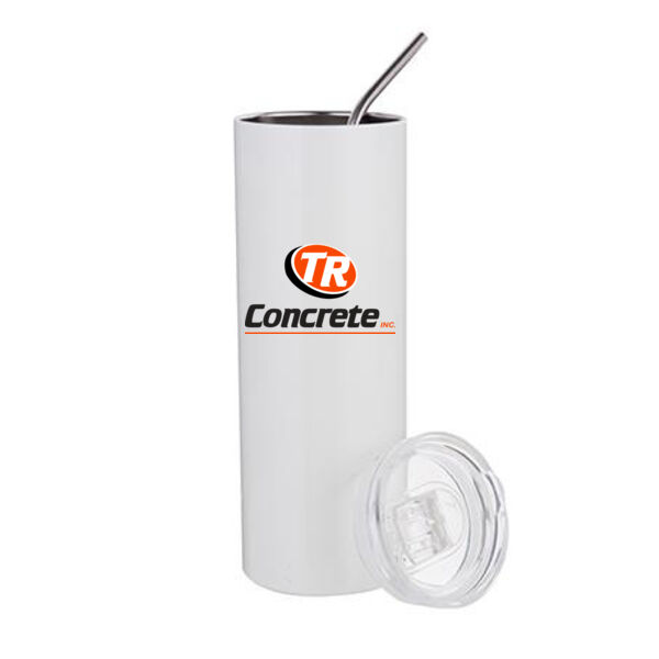 20oz Stainless Steel Tumbler - Sublimated Logo Thumbnail
