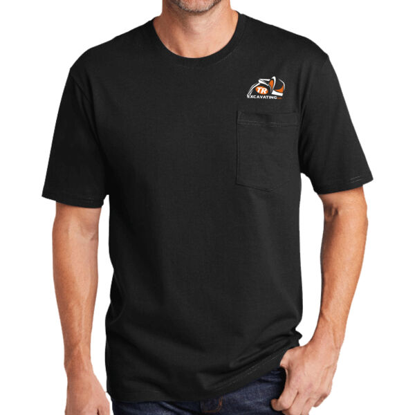 CornerStone Workwear Pocket Tee - Screen Print Logo Thumbnail