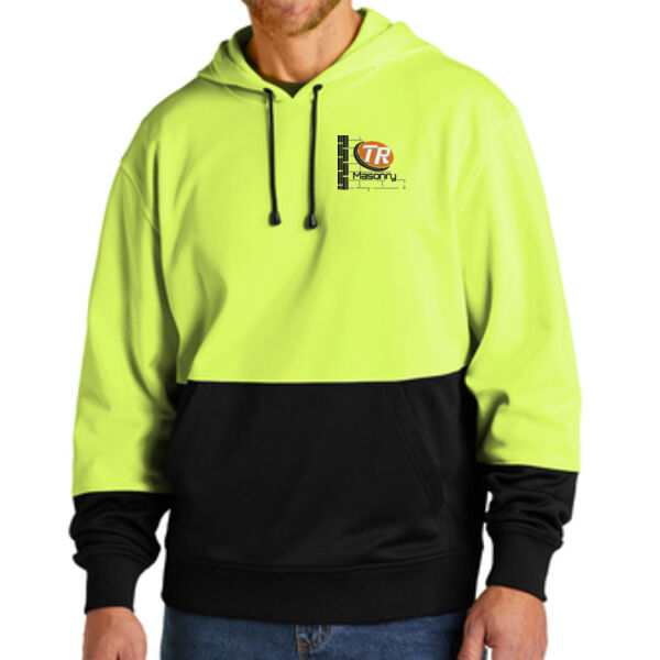 CornerStone Enhanced visibility Fleece Pullover Hoodie - Embroidered Logo Thumbnail