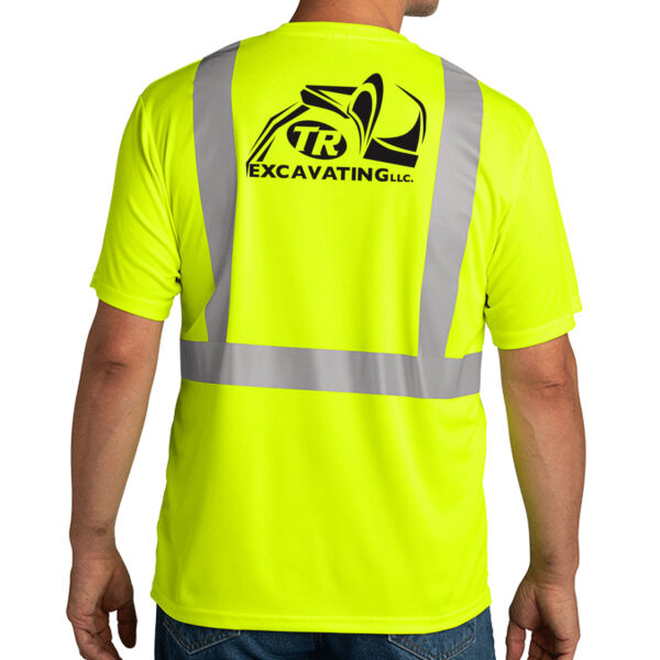 Cornerstone ANSI 107 Class 2 Mesh Tee - Sublimated Logo Thumbnail