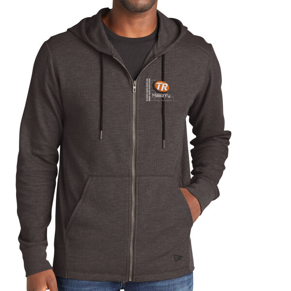 New Era® Thermal Full-Zip Hoodie - Embroidered Logo Thumbnail