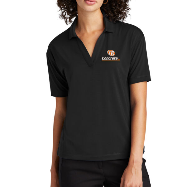 MERCER+METTLE™ Women’s Stretch Jersey Polo - Embroidered Logo Thumbnail