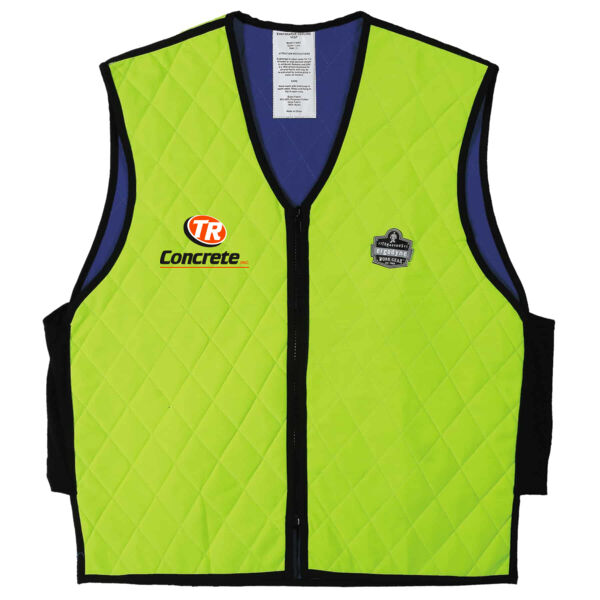 Chill-Its 6665 Evaporative Cooling Vest - Embedded Polymers, Zipper Closure - Printed Logo Thumbnail