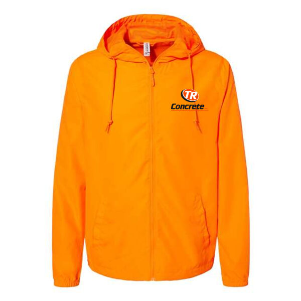 Independent Trading Co. - Unisex Lightweight Windbreaker Full-Zip Jacket - Printed Logo Thumbnail