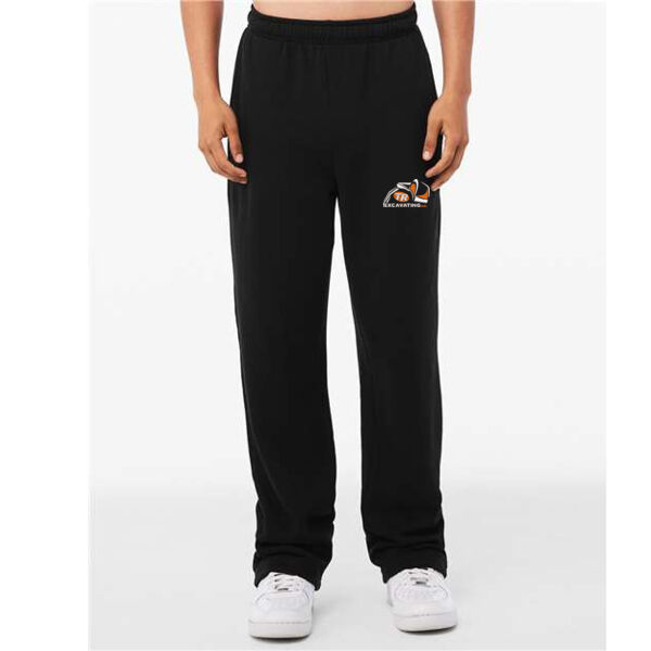 Bella+Canvas - Unisex Sponge Fleece Straight Leg Sweatpants - Embroidered Logo Thumbnail