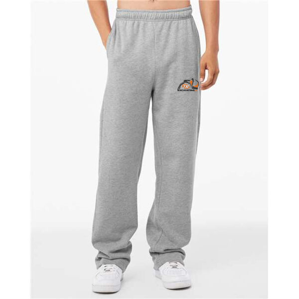 Bella+Canvas - Unisex Sponge Fleece Straight Leg Sweatpants - Embroidered Logo Thumbnail