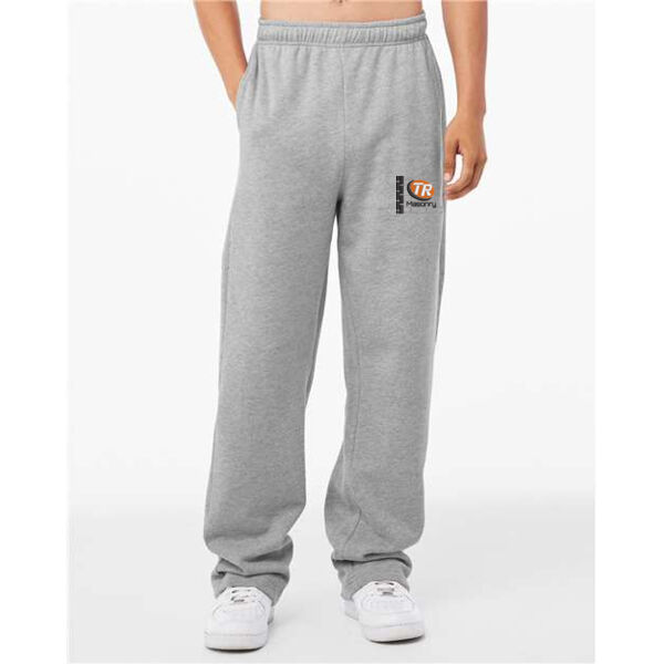 Bella+Canvas - Unisex Sponge Fleece Straight Leg Sweatpants - Embroidered Logo Thumbnail