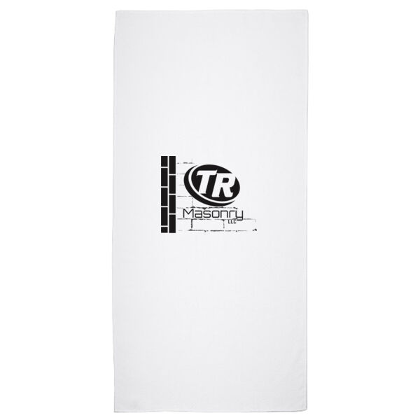 Port Authority ® Sublimation Beach Towel - Sublimated Logo Thumbnail
