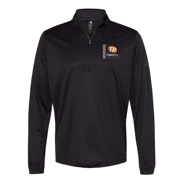 Adidas - Lightweight Quarter-Zip Pullover - Embroidered Logo Thumbnail