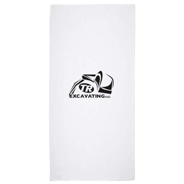 Port Authority ® Sublimation Beach Towel - Sublimated Logo Thumbnail