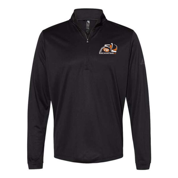 Adidas - Lightweight Quarter-Zip Pullover - Embroidered Logo Thumbnail