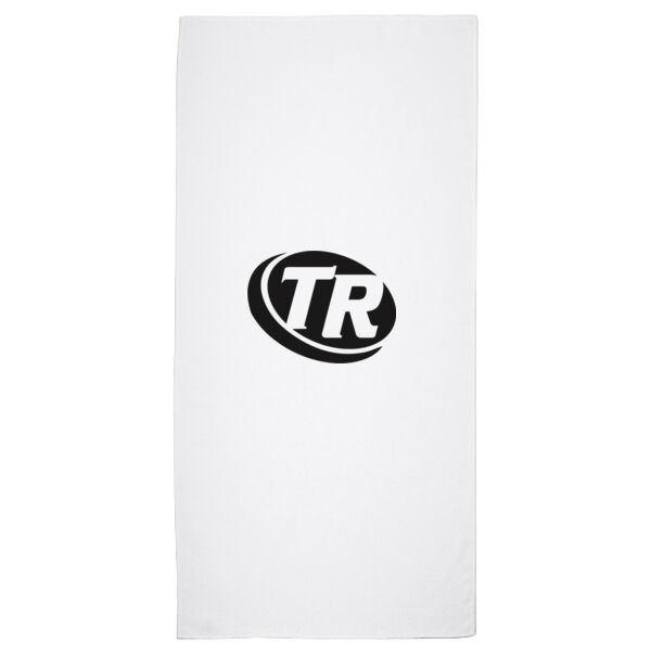 Port Authority ® Sublimation Beach Towel - Sublimated Logo Thumbnail