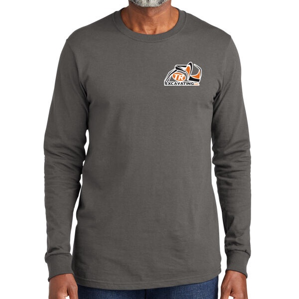 Volunteer Knitwear™ All-American Long Sleeve Tee - Printed Logo Thumbnail