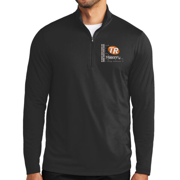 Port Authority® Dry Zone® UV Micro-Mesh 1/4-Zip - Embroidered Logo Thumbnail