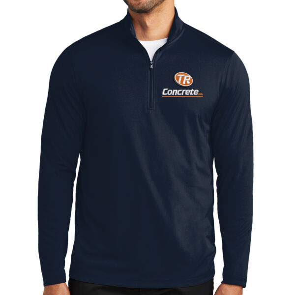 Port Authority® Dry Zone® UV Micro-Mesh 1/4-Zip - Embroidered Logo Thumbnail