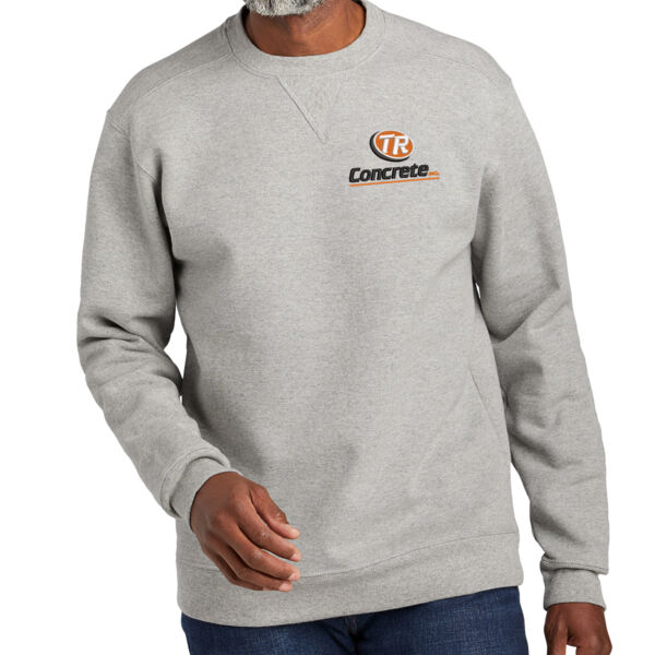 Volunteer Knitwear™ Chore Fleece Crewneck - Embroidered Logo Thumbnail