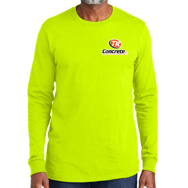 Volunteer Knitwear™ All-American Long Sleeve Tee - Printed Logo Thumbnail