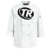 Eight Knot Button Chef Coat with Thermometer Pocket Thumbnail