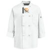 Eight Knot Button Chef Coat with Thermometer Pocket Thumbnail