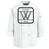 Eight Knot Button Chef Coat with Thermometer Pocket Thumbnail