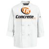 Eight Knot Button Chef Coat with Thermometer Pocket Thumbnail