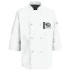 Button Chef Coat with Thermometer Pocket Thumbnail