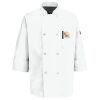 Button Chef Coat with Thermometer Pocket Thumbnail