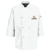 Button Chef Coat with Thermometer Pocket Thumbnail