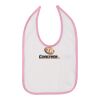 Infant Contrast Trim Premium Jersey Bib Thumbnail