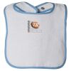 Infant Contrast Trim Terry Bib Thumbnail