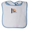 Infant Contrast Trim Terry Bib Thumbnail