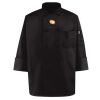 Black Knot Button Chef Coat Thumbnail