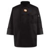 Black Knot Button Chef Coat Thumbnail